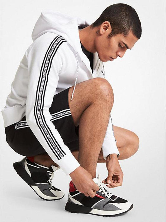 Logo Tape Cotton Blend Shorts