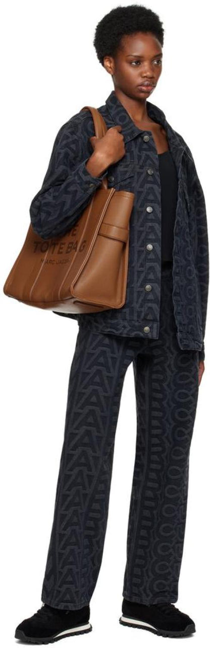 Brown 'The Leather Large' Tote