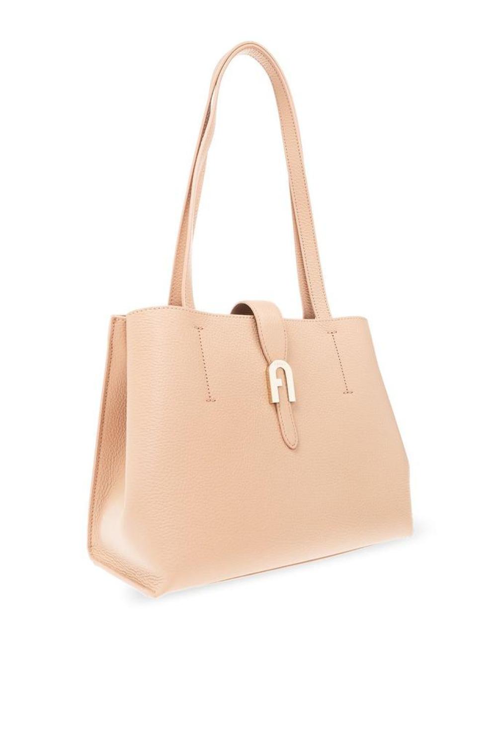 Furla Logo-Plaque Top Handle Bag