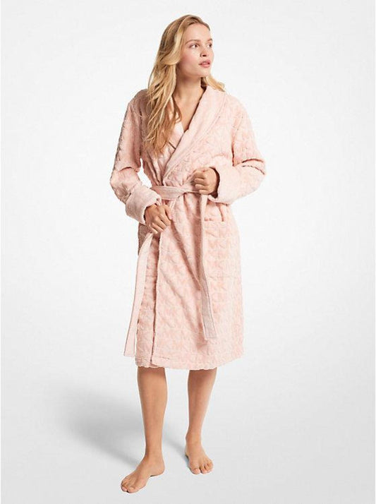 Logo Cotton Terry Robe