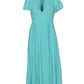 Michael Michael Kors Ribbed-Detailed Round Neck Midi Dress