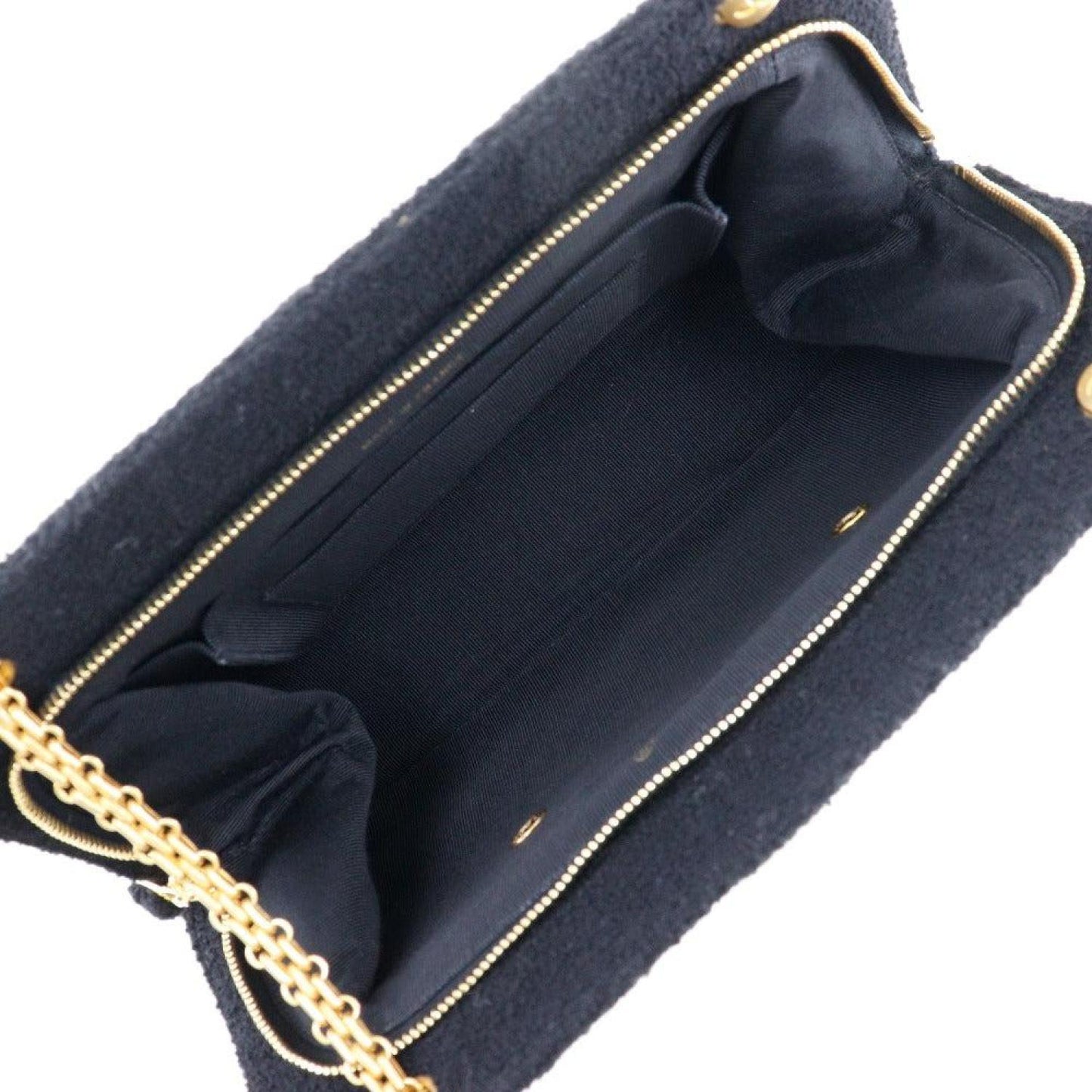 Chanel Matelassé Tweed Shoulder Bag (Pre-Owned)