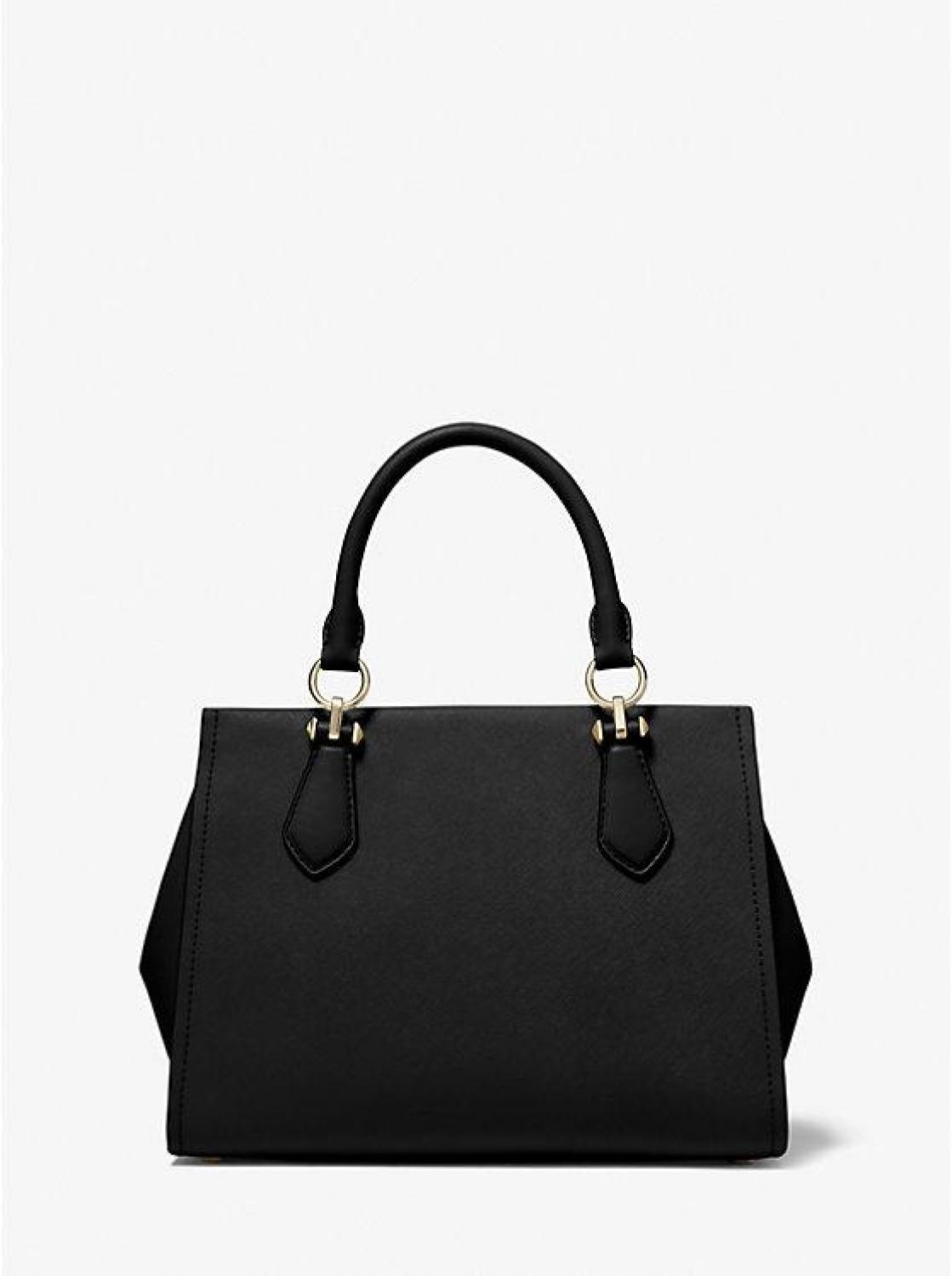 Marilyn Medium Saffiano Leather Satchel
