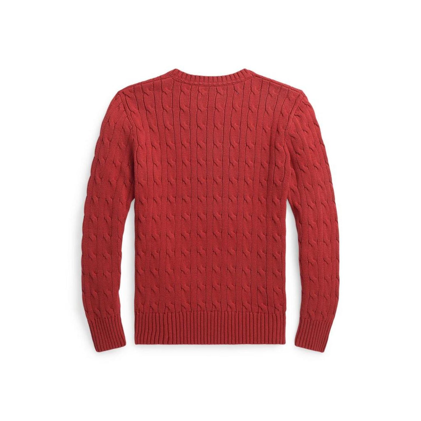 Polo Bear Cable-Knit Cotton Sweater (Big Kids)
