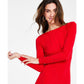 Women's Studded Long-Sleeve Bodycon Dress