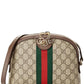 Gucci Ophidia Small GG Supreme Canvas & Leather Shoulder Bag, ns, Brown