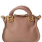 Chloé Marcie Mini Double Carry Leather Shoulder Bag