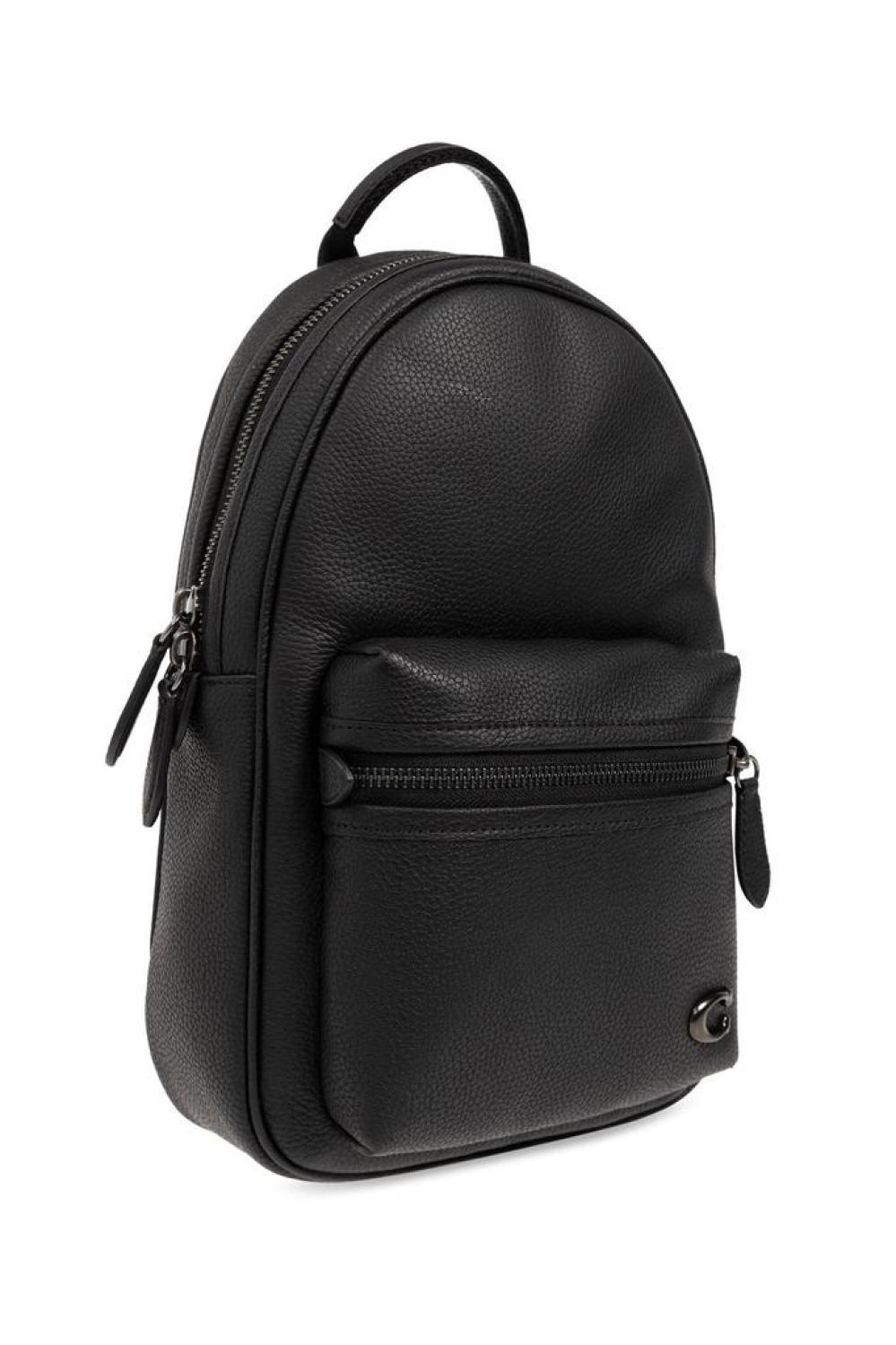 Coach Charter Logo Plaque Backpack
