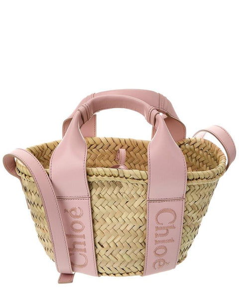 【送料無料/関税込】*Chloe* Sense Medium Basket Chloé Chloé Sense Medium Basket in Natural | Lyst