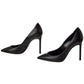 Saint Laurent Anja 105 Escarpin Leather Pump (Authentic Pre-Owned)