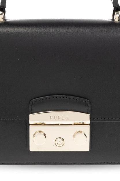 Furla Metropolis Push-Lock Detailed Mini Top Handle Bag