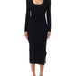 Michael Michael Kors Side Split Knitted Dress