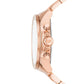 Women's Wren Chronograph Rose Gold-Tone Stainless Steel Watch 42mm