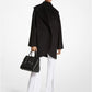 Double Faced Wool Melton Clutch Coat
