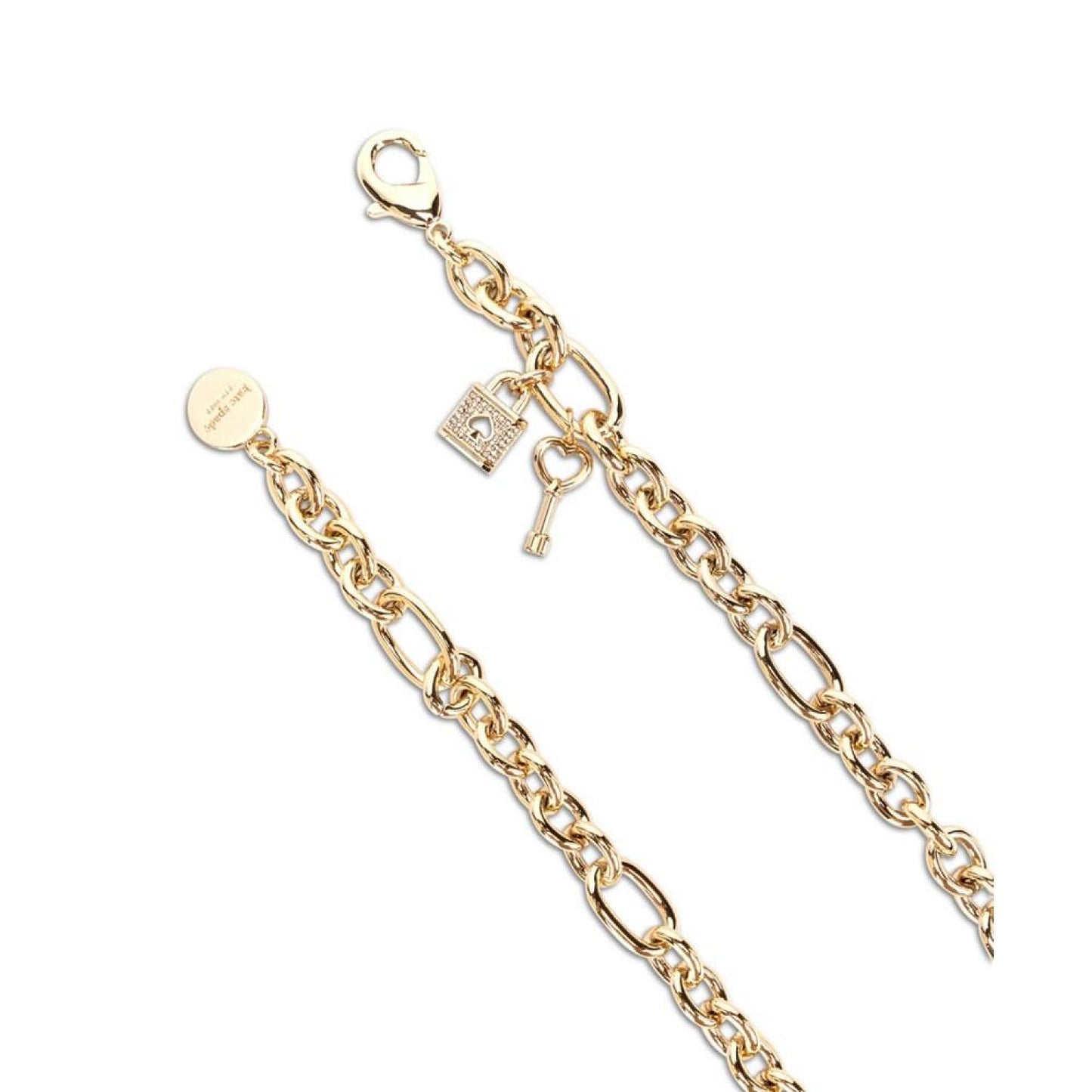 Women's Lock & Key Chain Belt