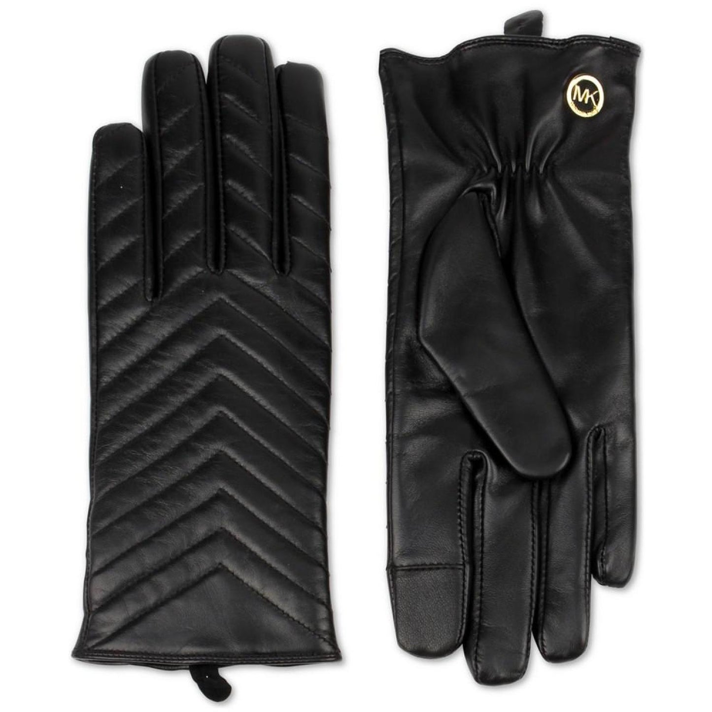Women's Quilted Leather Gloves
