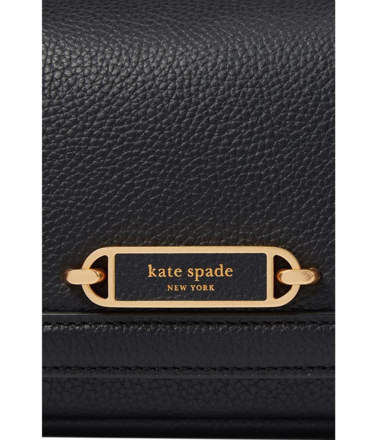 Gramercy Pebbled Leather Small Flap Shoulder Bag