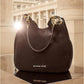 Lillie Large Pebbled Leather Shoulder Bag