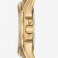 Mini Pilot Pavé Gold-Tone and Logo Silicone Watch