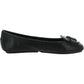Lillie Moc Womens Leather Slip-On Moccasins