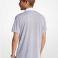 Golf Printed Stretch Jersey Polo Shirt