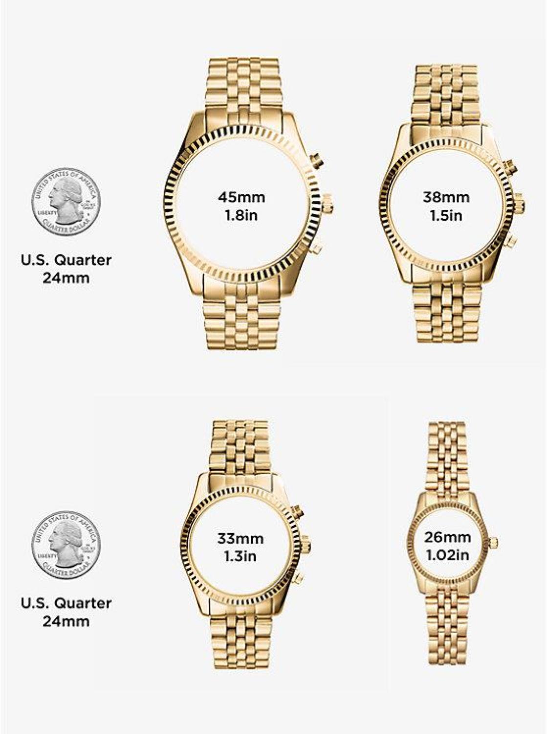 Slim Runway Black Stainless Steel Watch