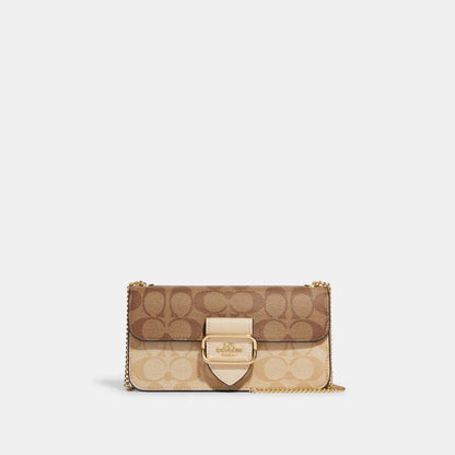 Coach Outlet Morgan Crossbody In Blocked Signature Canvas