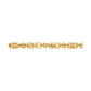 Gold-Tone or Silver-Tone Astor Link Chain Necklace