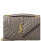 Saint Laurent Envelope Medium Leather Shoulder Bag
