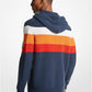 MK X ellesse Ribbed Cotton Blend Hoodie