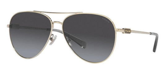 Coach 0HC7140 90058G Aviator Sunglasses