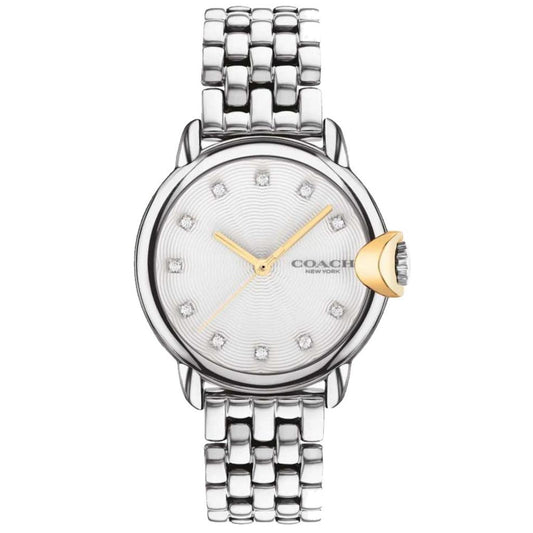 Coach Women's Arden White Dial Watch