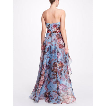 Strapless Hi-Lo Gown
