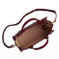 Small Leather Traveler Tote Bag