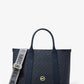 Luisa Medium Signature Logo Satchel