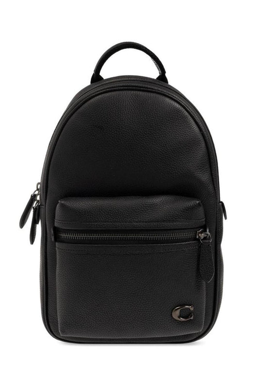 Coach Charter Logo Plaque Backpack