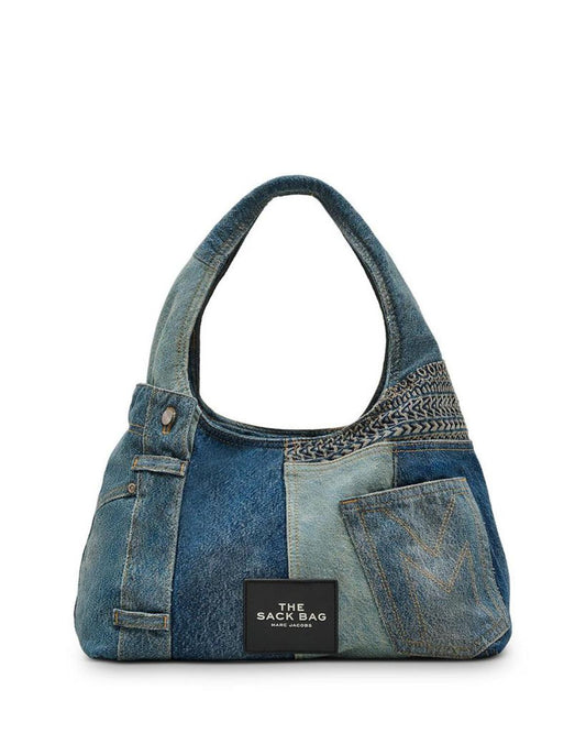The Deconstructed Denim Sack Bag