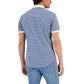 Men's Slim-Fit Short-Sleeve Gingham Shirt