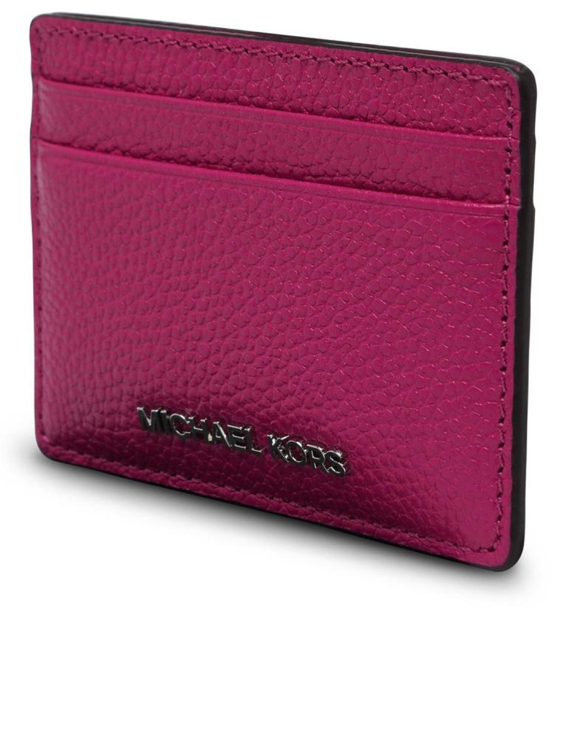 Michael Michael Kors Logo Lettering Card Case