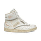 Men's Distressed High Top Sneakers