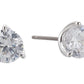 Brilliant Statements Mini Trio Prong Studs Earrings