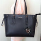 Michael Kors Voyager Multifunction Top Zip Leather Tote Bag