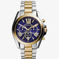 Oversized Bradshaw Two-Tone Watch