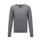 Boss Men's V-Neck Slim-Fit Sweater