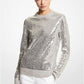 Sequined Cashmere Sweater