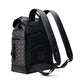 League Flap Backpack in Signature Jacquard