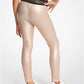 Logo Tape Lamé Leggings