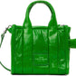 Green 'The Shiny Crinkle Mini' Tote