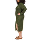 Plus Size Turtleneck Sweater Dress