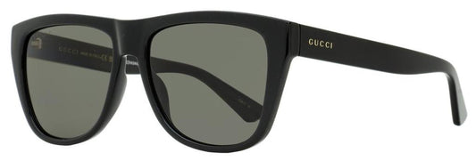Gucci Men's Polarized Sunglasses GG1345S 002 Black 57mm